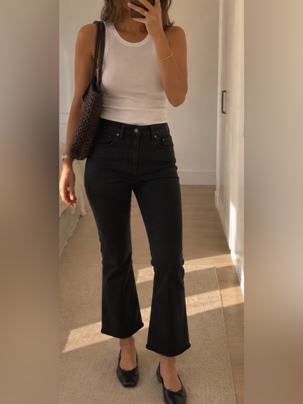 Madewell Black Flare High-Rise Jeans size 26